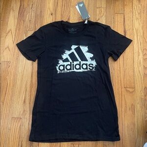 NWT Women’s Adidas Amplifier Black Short Sleeve Tee- XS